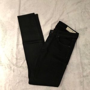 ♻️ Perfect Black Coated Rag & Bone skinny jeans 29
